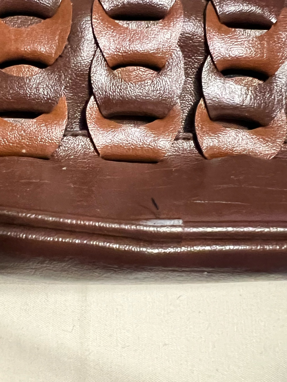 Unbranded Vegan Leather Braided Backpack - Picture 9 of 12